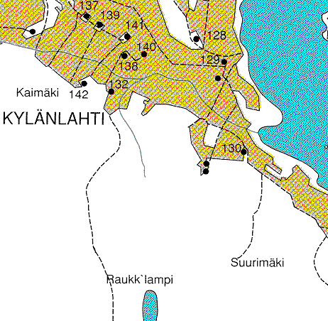 Kylälahti-Tiurulan seutu (karttaruutu B4)